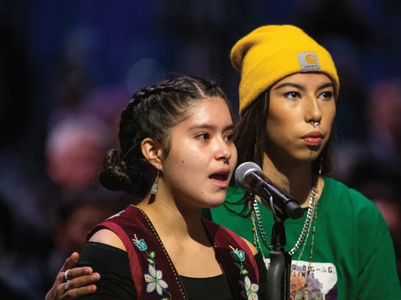 Young Indigenous activists lead climate justice action in Alaska