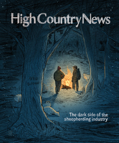 Magazine cover: October 2, 2023: The Dark Side of the Sheepherding Industry