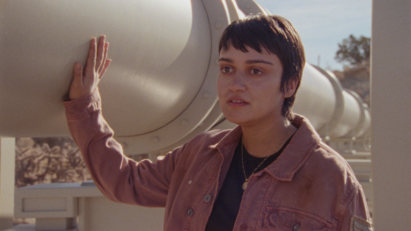 Young college dropout, Xochitl (Ariela Barer), who lost her mother in a heatwave. The film stands firm in its sympathetic framing of the actions of the group, but it is also a revenge movie.