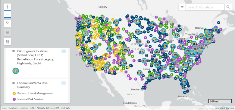 Explore the Land and Water Conservation Fund's map here.