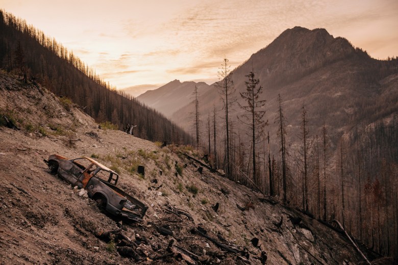 The Bolt Creek Fire point of origin, just outside Skykomish, Washington.