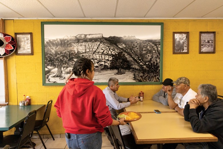 Patrons wait for their orders at Casa de Sanchez, a staple in the GES community.