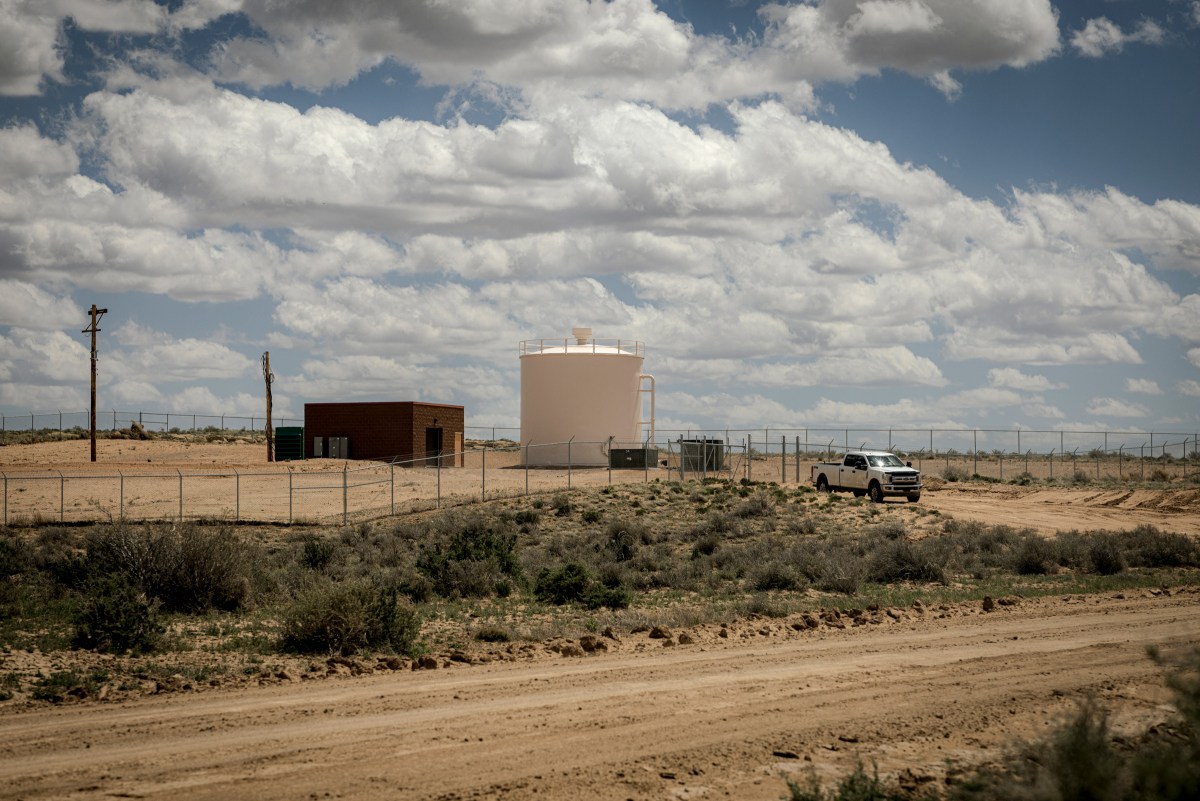 A well that’s part of the Hopi Arsenic Mitigation Project. Three-fourths of the Hopi citizens living on the reservation rely on well water tainted with high levels of arsenic, according to tribal leaders and studies conducted with the Environmental Protection Agency.