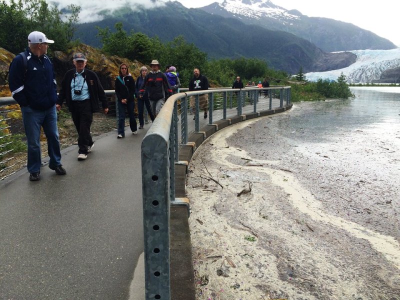 Retreating glaciers a sign of Alaska’s major meltdown