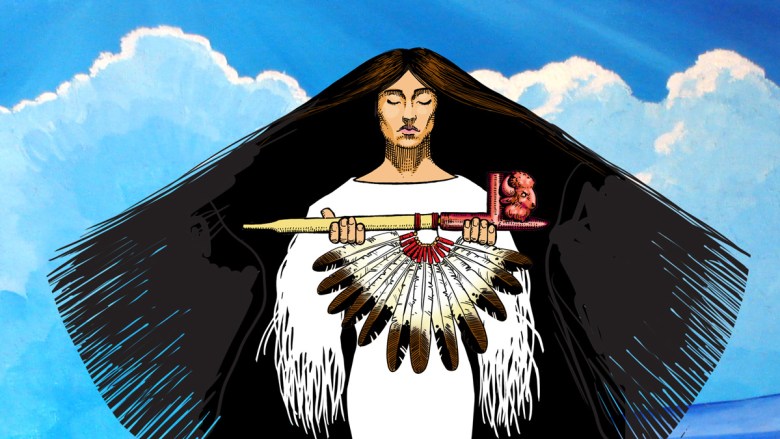 “One of the biggest things for me was that I wanted to be able to highlight the story of the White Buffalo Calf Woman because it’s one of the very important stories related to buffalo,” said Two Bulls.